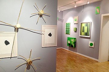 »...wie grün sind deine Blätter«, Installation in der Südwestfälischen Galerie in Schmallenberg-Holthausen (Beteiligung)